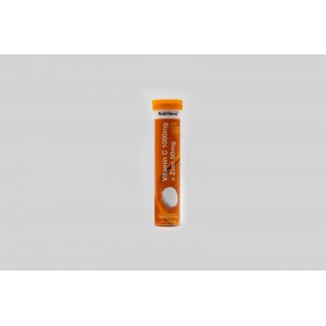 Nutrilove Vitamin C 1000 mg / Zinc 50 mg  20 Effervescent  Tablets